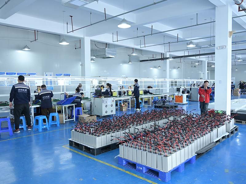 LiFePO4 battery assembly workshop Safecloud