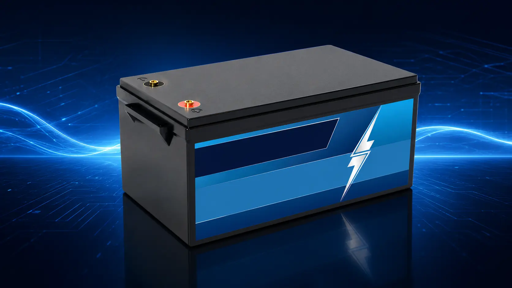 Safecloud SC-24100-RV 24V 100Ah LiFePO4 Battery