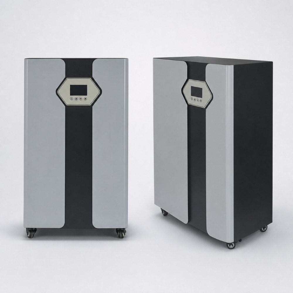 10kW All-in-One Energy Storage System front and side view