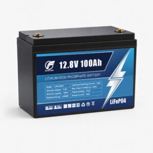 12.8V 100Ah LiFePO4 Battery front view