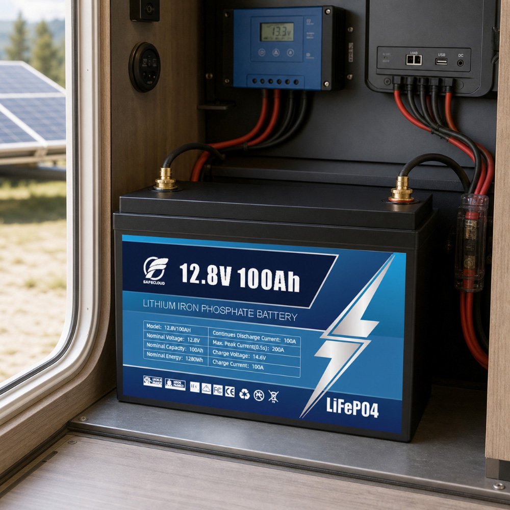 12.8V 100Ah LiFePO4 Battery - Image 4