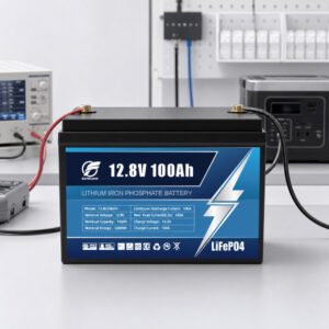 Alternative view of 12.8V 100Ah LiFePO4 Battery