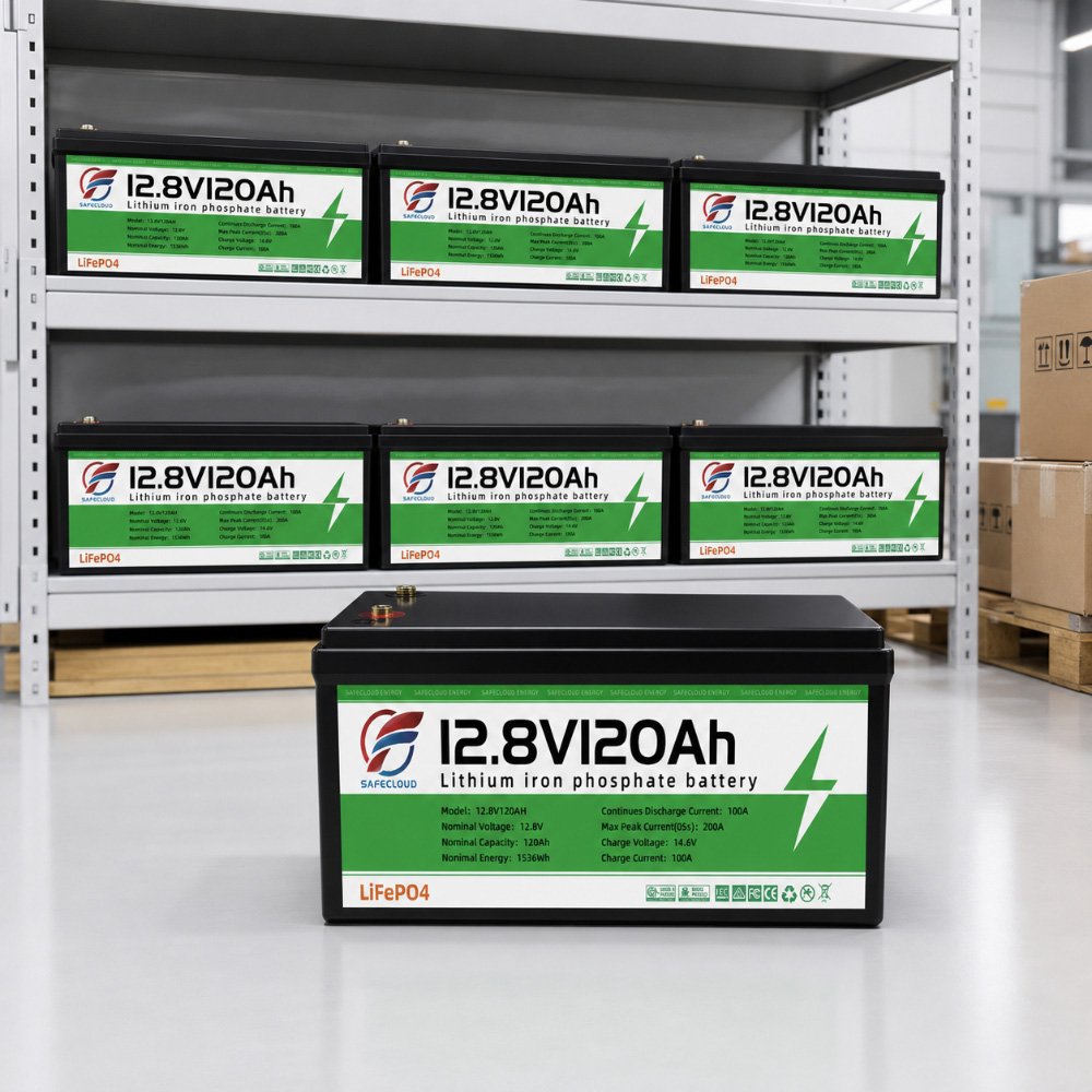 12.8V 120Ah LiFePO4 battery OEM bulk supply for B2B projects
