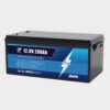 12.8V 200Ah LiFePO4 Battery front view