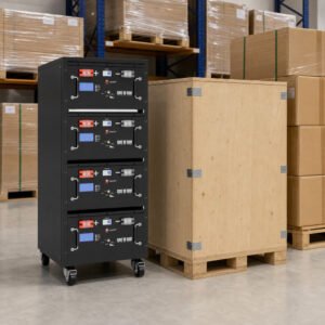 51.2V 100Ah Cabinet LiFePO4 Battery export packaging