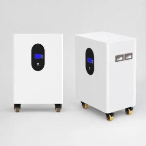 51.2V 400Ah LiFePO4 Battery front and side view