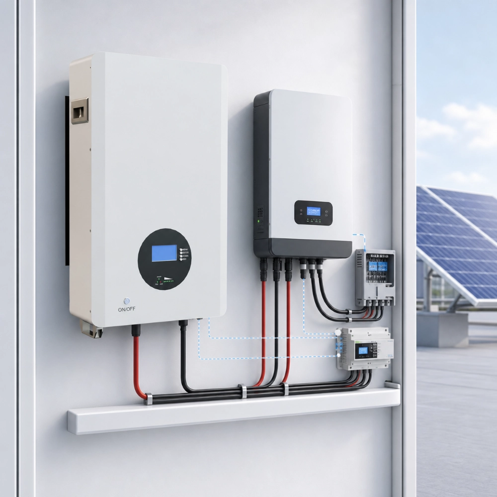 51.2V 100Ah Wall Mounted LiFePO4 Battery for Solar Storage - Image 7