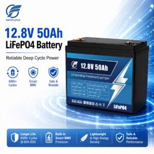 12V 50Ah LiFePO4 battery