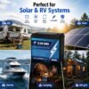 12V 50Ah lithium battery for RV and solar energy systems