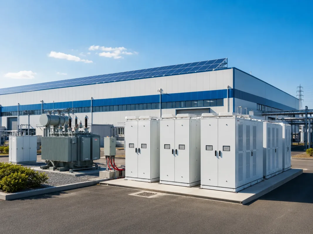 Commercial and industrial LiFePO4 energy storage system for solar and backup power