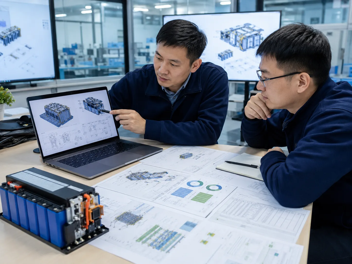 Custom LiFePO4 battery technical proposal and engineering specification design