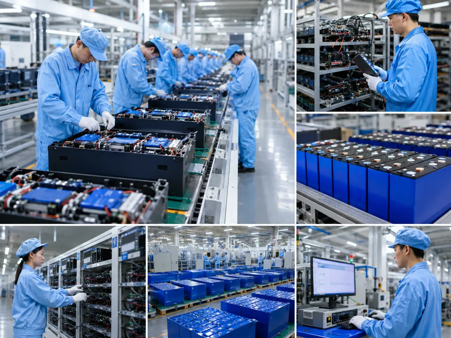 LiFePO4 battery mass production line with full-process quality control
