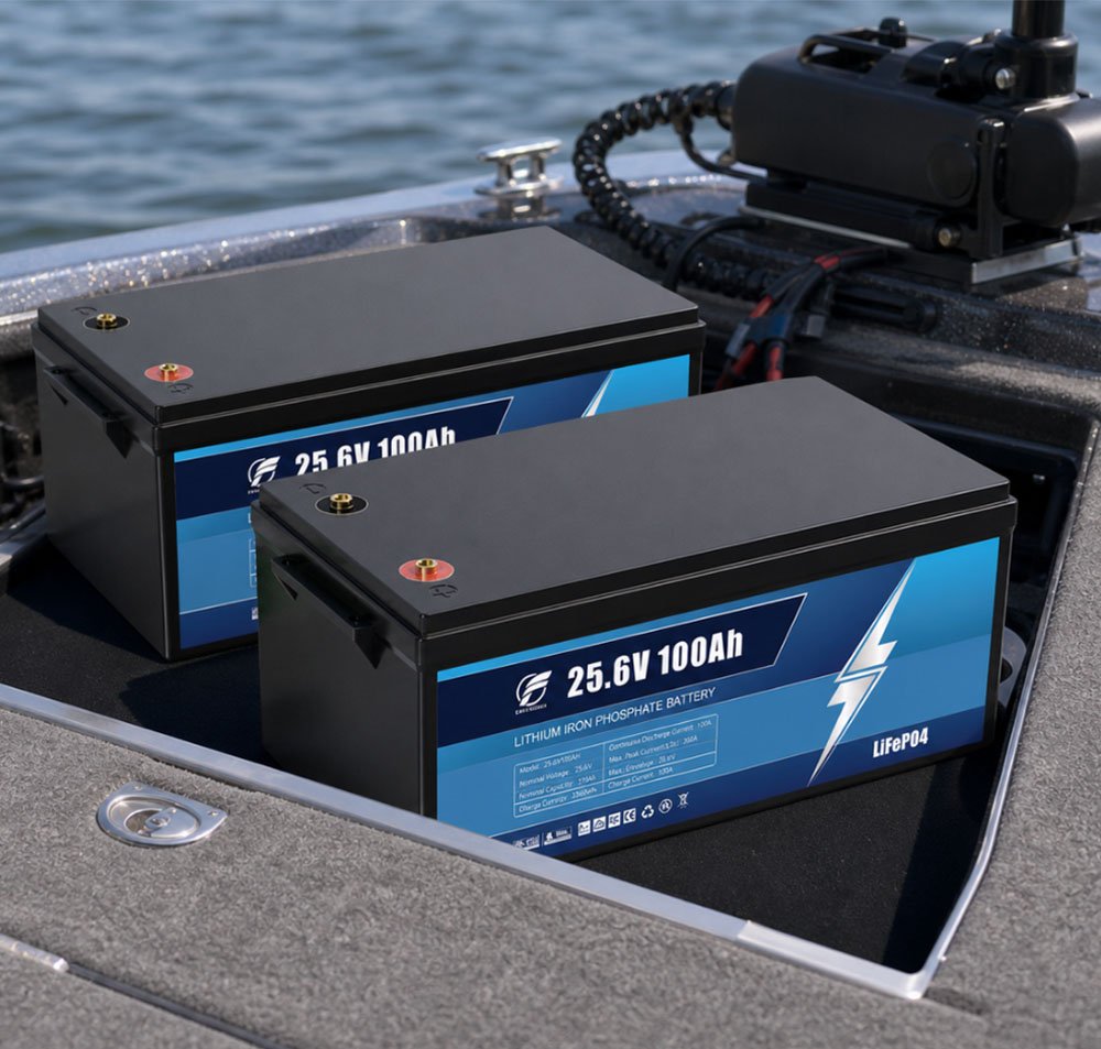 24V 100Ah high discharge battery for trolling motor applications