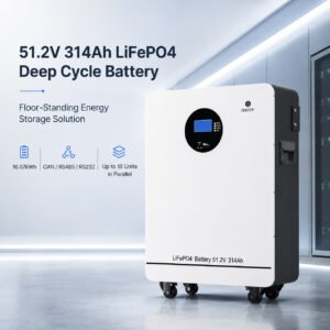 51.2V 314Ah LiFePO4 deep cycle battery