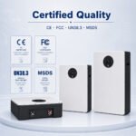 Certified quality for LiFePO4 battery packs with CE FCC UN38.3 and MSDS