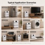 SSO-2.5 / SSO-5.0 / SSO-7.5 Smart Daily 3-Hour Free Charging Home Energy Storage System typical home energy storage application scenarios